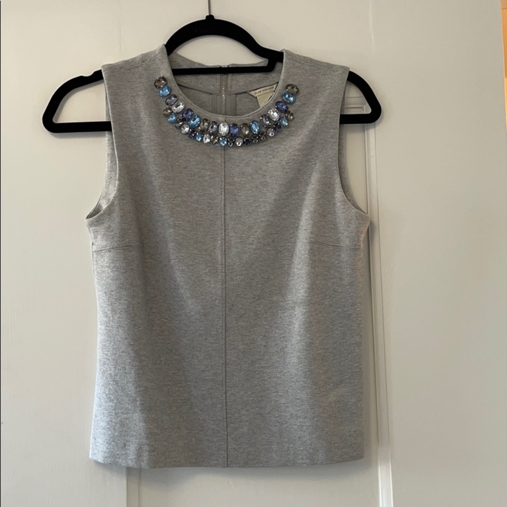 Club Monaco Jeweled Sweatshirt top
